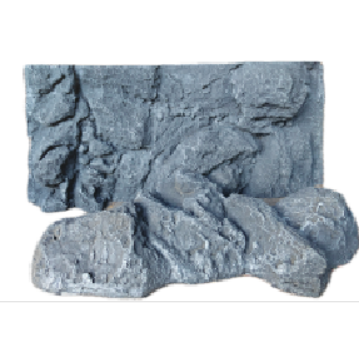 Fundo de terrário de rocha imitada