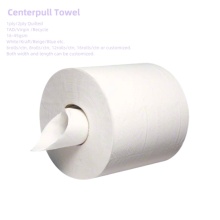 Premium 2ply acolchoado alto absorvente alimento central toalha de mão