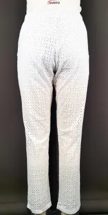 Ladie's woven cotton pants