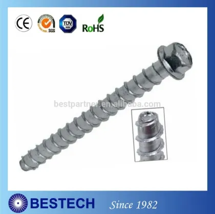 Low Price Anchor Screw Trox Recessed Concrete Screw