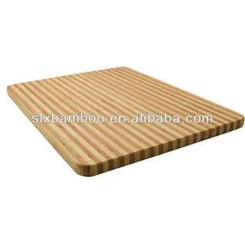 wood bamboo stripes cutting board