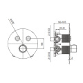 PONTUS 2F PUSP BUTUY VALVERA THERMOSTATIC VALVEY FOR SECUNDARIY