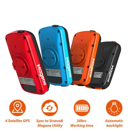 Magene GPS Bike Computer C406: Comprehensive Cycling Tracking System with Waterproof Design, Bluetooth & ANT+ Compatibility for Road and MTB
