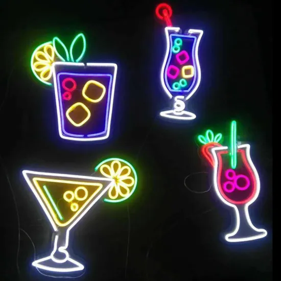 DRINKING BAR NEON SIGN
