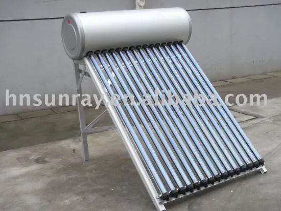 Compact pressurized solart water heating system