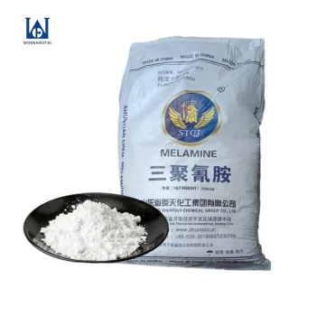100% Melamine Powder 99.8% White Crystal: Premium Leather Tanning Agent