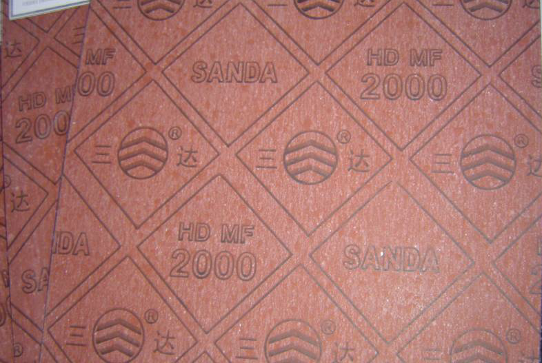 Red Asbestos Rubber Jointing Sheet