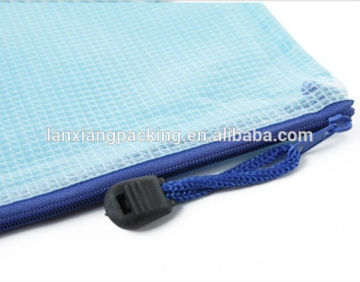 Cheap Mesh Zipper Pouches,Transparent Mesh Pouch,Small PVC Pouch Bag