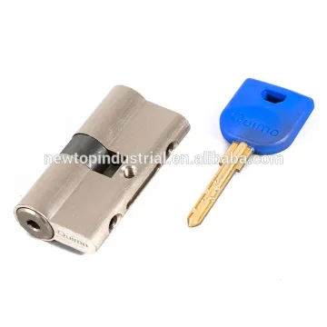 60mm Hot sale nickel brushed brass master key cylinder lock,oval lock cylinder