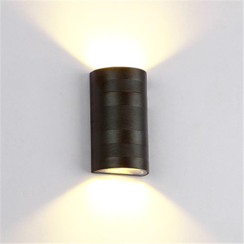 LEDER Black Up Down LED Outdoor Light