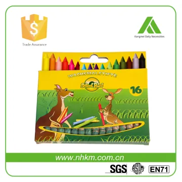 kids wax crayon Material Dry Wax Crayons