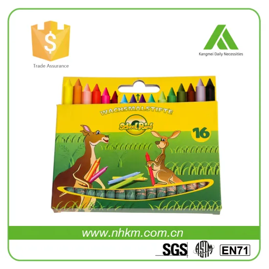 Stationary wax Crayons