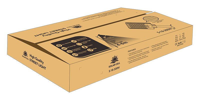 model of solar street light