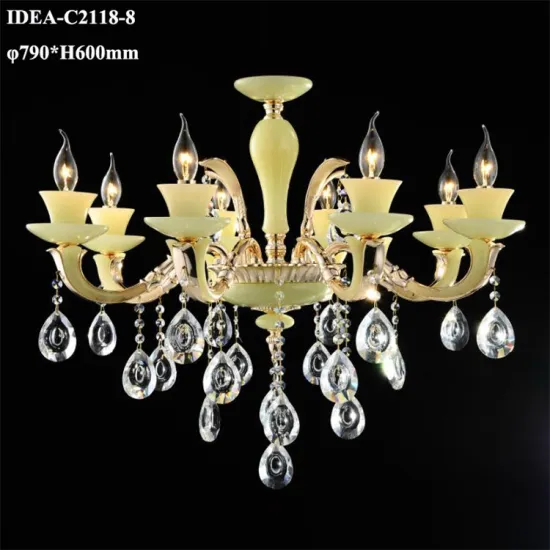 wholesale candle chandelier crystal hanging lighting