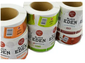 Custom printing your logo soft drinks label