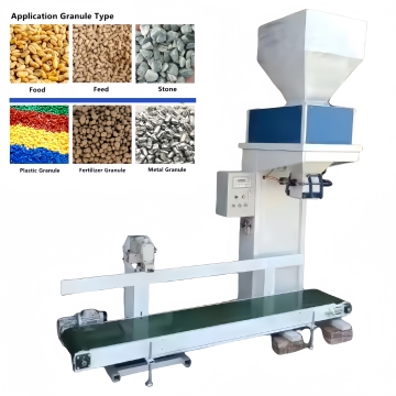 Automatic Dry Coffee Beans and Granules Packing Machine - 25 kg Capacity