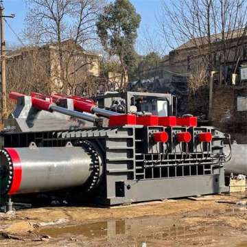 Compressor Scrap Metal Baling Machine