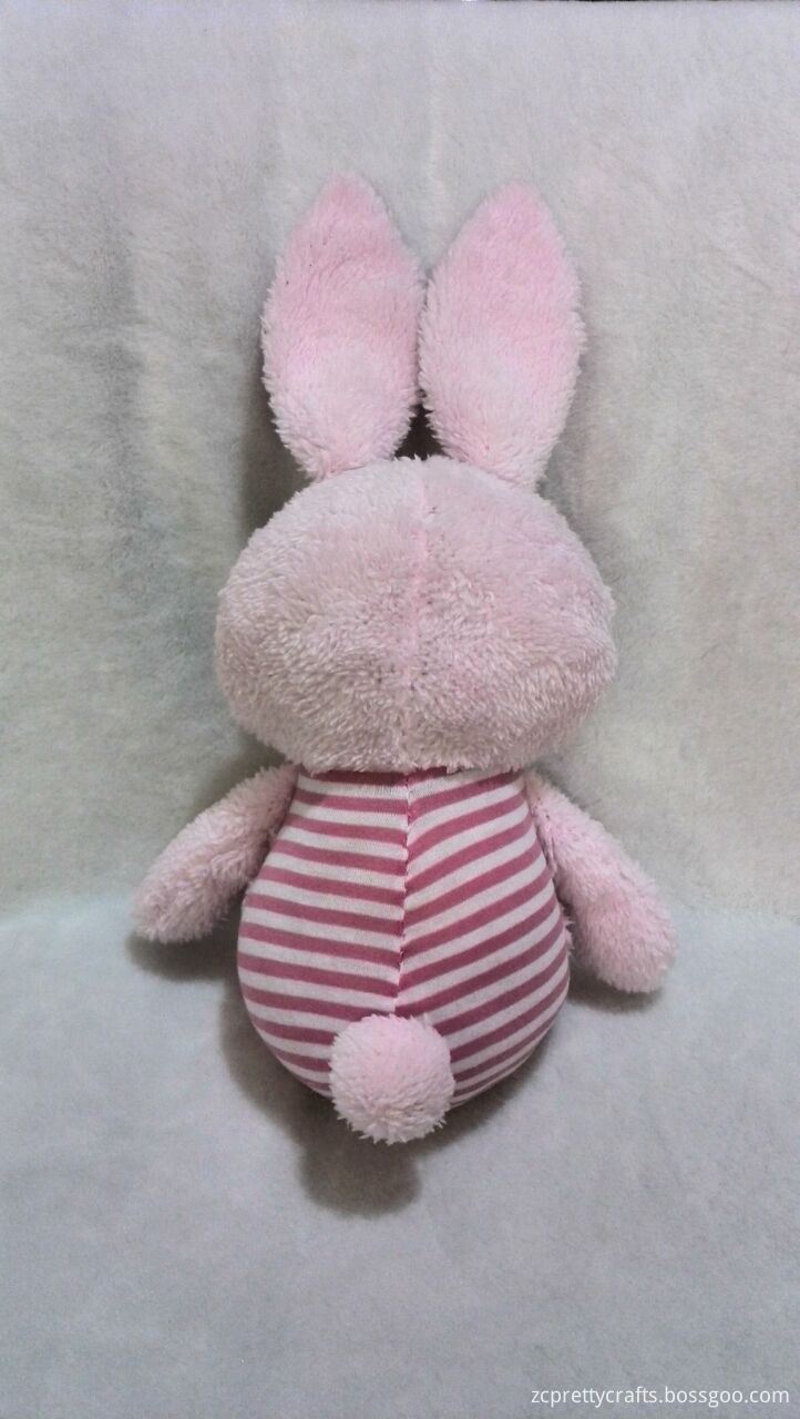 Pink And White Rubbit Plush Toy