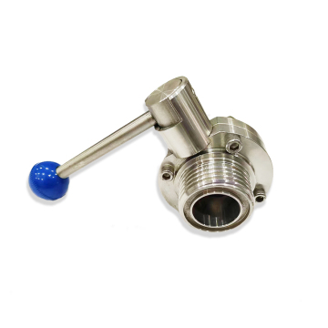 DN30 Valve Assembly Valve Kupu -kupu Berulir