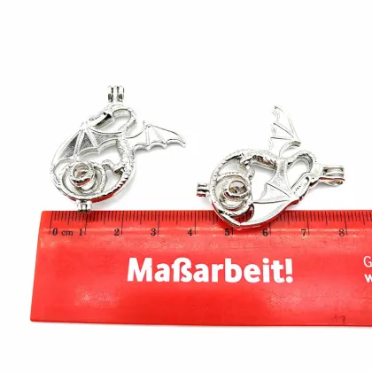 Dragon Pearl Pendant Necklace Jewelry