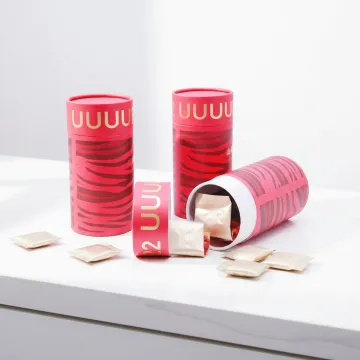 Elegant Paper Tube Gift Box for Tea Leaves