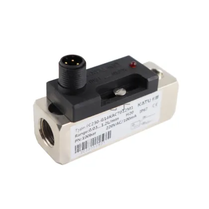 Piston Flow Switch: Oil Differential Pressure and Pointer Flow Switch