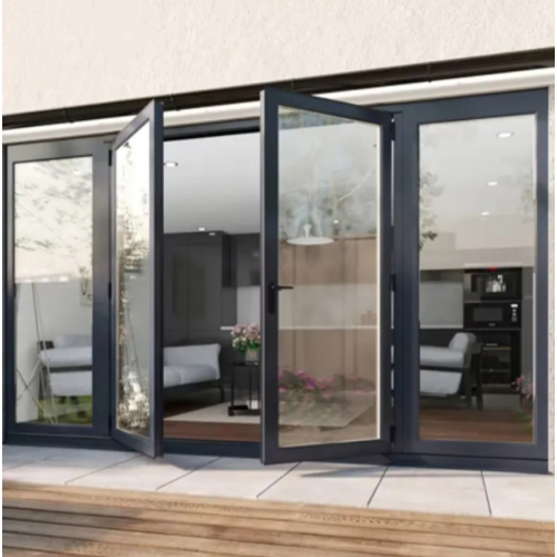 Heavy duty aluminum entrance doors