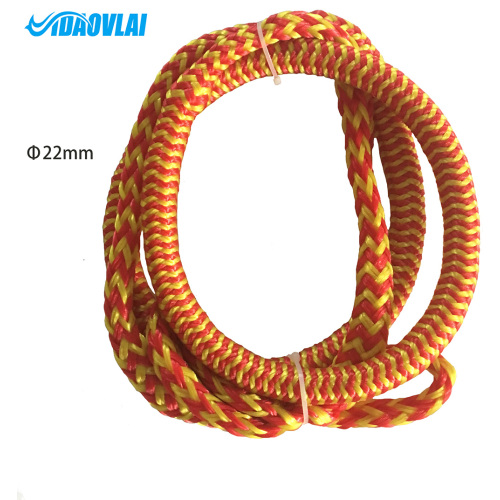 Inflatable product fixing elastic tow rope for water Inflatable trampoline on water inflatable slide Buffer connection rope