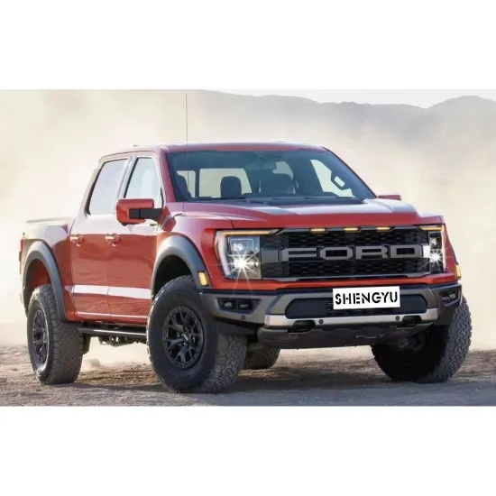 Ford F-150 2015-2020 to Raptor Style Body Kit - Front & Rear Bumper, Grille, Headlights, Taillights