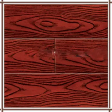 Red Embossing Elm Solid wood flooring