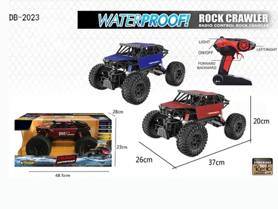 110 R/C 2.4G alloy waterproof amphibious climbing car usb charger