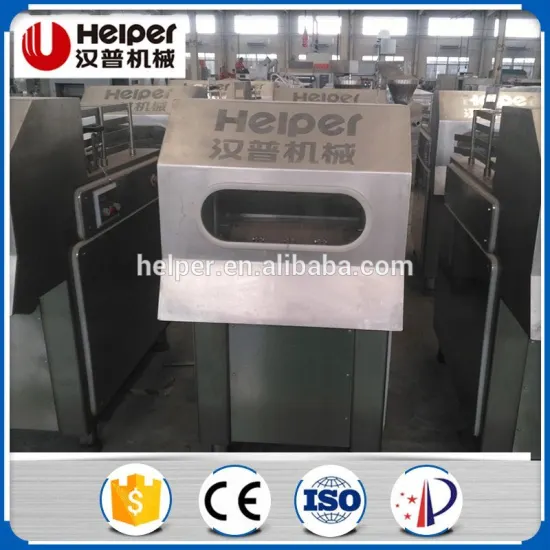 Alibaba golden supplier automatic frozen meat cutting machine