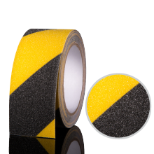 Black And Yellow Safety Grit Tape From Factory