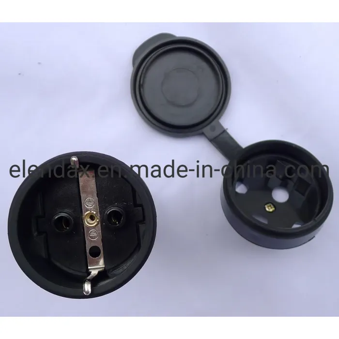 Soket Schuko Kontak Bumi 16A 2 Pin P6061F