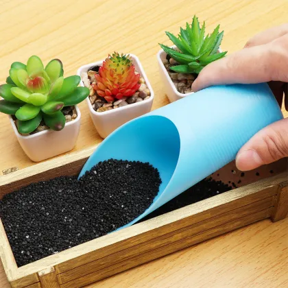 1PC Plastic Gardening Bucket Bonsai Soil Shovel Spade Garden Tool