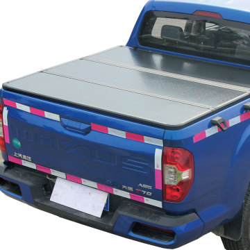custom-fit pickup truck tonneau covers for Ford Ranger Raptor aluminum anti-oxidation tri-fold canopy truck bed protector