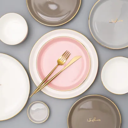 Best Choose Ceramics Ceramic Dinner European Style Ceramic Tableware set