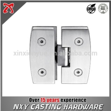 Camber Stainless steel 304 hinge 180 degree Wall to glass bathroom door hinge