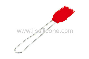 Stainless Steel Handled Silicone Grip Brush 