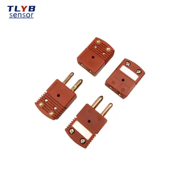 Large Type K/J/E/N/R/S/U/B Thermocouple Male and Female Plug Socket Connector