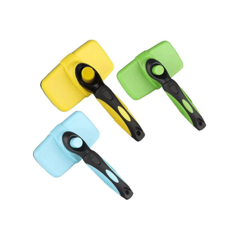 পোষা প্রাণীদের জন্য কার্যকর বেগুনি চুল অপসারণ চিরুনি