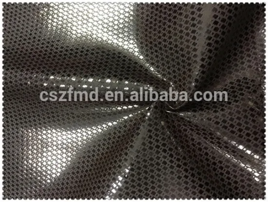 100% Polyester fabric with Hot Stamping