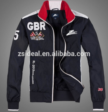 Men's nylon taslon windproof and waterproof customized jacket/Windbreaker