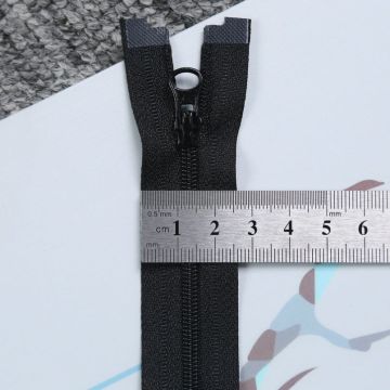 Cerniere di giacca nera in nylon resistente di vendita calda online