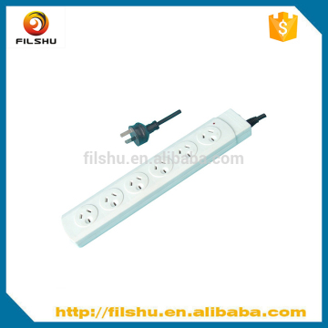 SAA Australian extension 6 electrical outlet multiple power board