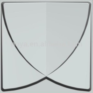 500*500mm white exteror easy installation decorative 3d wall panel software