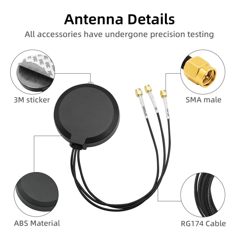 GPS BDS+4G DIV Combination Antenna 6