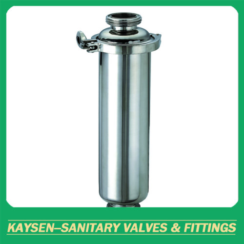 SS304 Sanitary Filter Threaded Straight