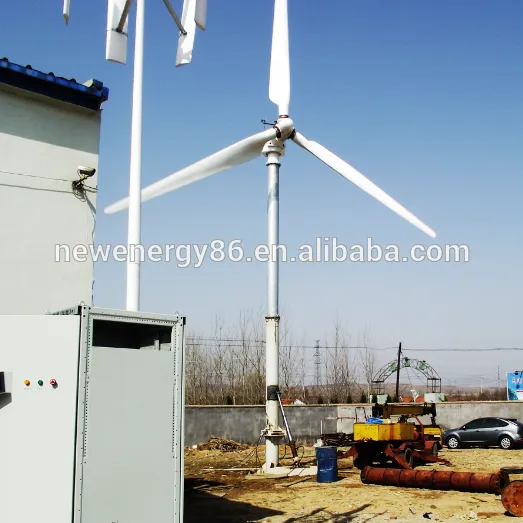Low noise horizontal axis 5kw wind turbine generator