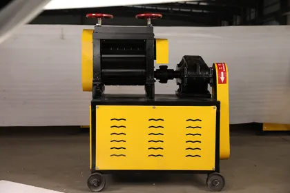 4-12mm scrap rebar straightening machine, bar/iron straightening machine
